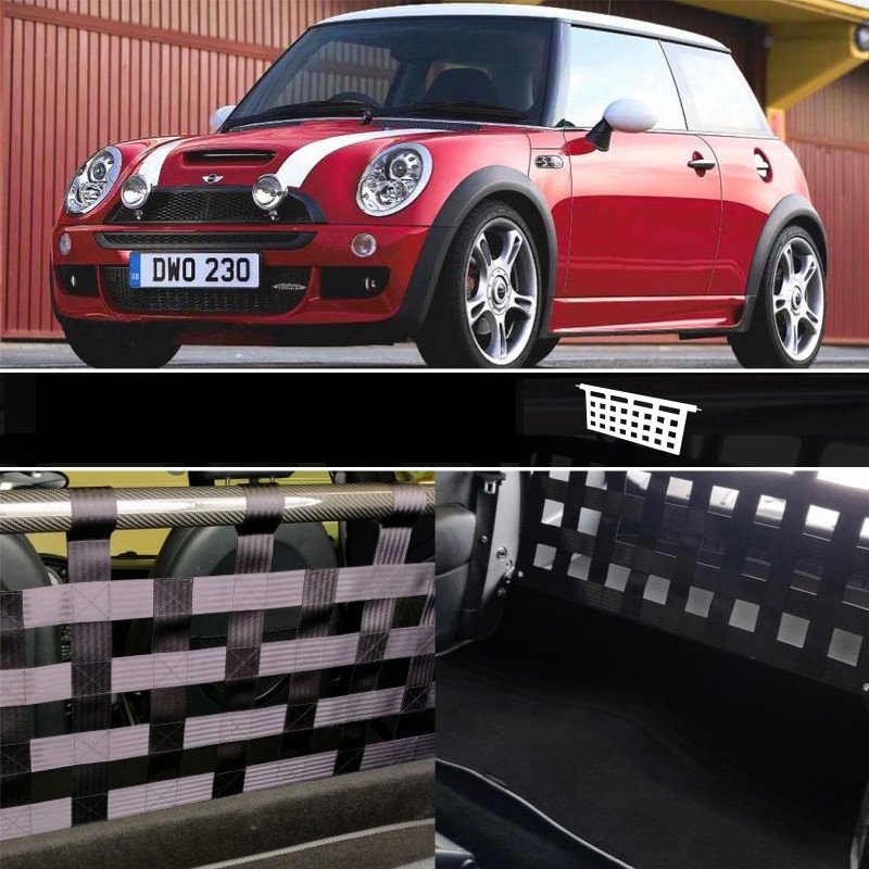 Clubsport Set - Strebe mit Netz für Mini R50 / R53 Cooper S - JCW